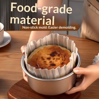 Papiers sulfurisés enduits de silicone de qualité alimentaire, anti-adhésifs et infroissables pour la cuisson et les moules à gâteaux (taille personnalisable)