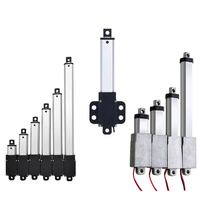Mini-actuateur linéaire électrique 12V pour colonne d'appareil électroménager 255N 120mm 3,7 Micro-moteur DC à piston