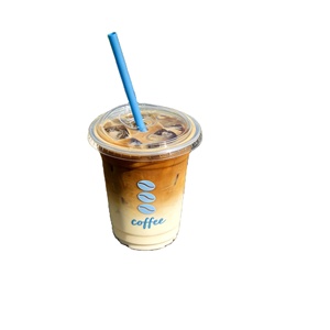 Custom Logo Printed 12/16/22oz Clear Food Grade <b>Cups</b> with Lids, Cold <b>Drink</b> Iced Coffee Wholesale Disposable <b>Plastic</b> PET <b>Cups</b> - Product Image 3