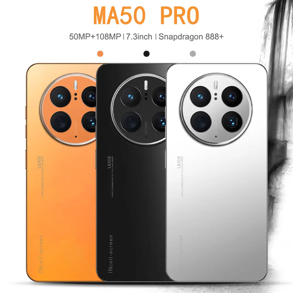 MATE50 Pro – smartphone 4G 16 + 1 Android HD pixel intégré, très faible coût, grand écran de 7.3 pouces