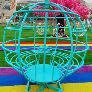 Customized Outdoor Kid's <strong>Game</strong> Playground Facilities Rotating Globe Unpowered Amusement <strong>Equipment</strong> - Product Image 6