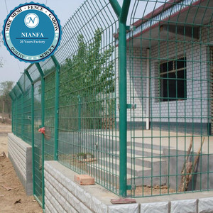 Valla de alambre doble, cerca de malla de alambre de 170x90mm para <span class=keywords><strong>Frontera</strong></span> de campo (Stock de Guangzhou) - Product Image 1