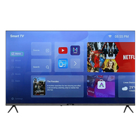 Televisor Inteligente QLED 4K Android sin Marco de 55 Pulgadas para Uso Familiar