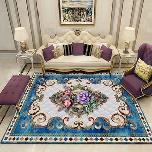 Alfombra <span class=keywords><strong>de</strong></span> lujo <span class=keywords><strong>de</strong></span> alta calidad <span class=keywords><strong>para</strong></span> sala <span class=keywords><strong>de</strong></span> estar, tapete <span class=keywords><strong>de</strong></span> mesita <span class=keywords><strong>de</strong></span> noche hecha a mano, personalizada, <span class=keywords><strong>para</strong></span> interior, Económico - Product Image 4