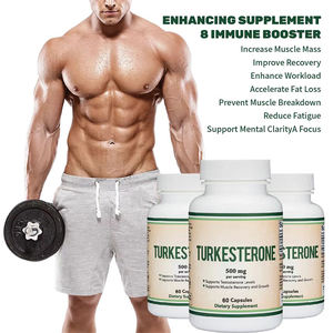 Suplementos para el Desarrollo Muscular de Marca Privada, Suplemento de Turkesterona, Cápsulas de Turkesterona de 500 mg - Product Image 1
