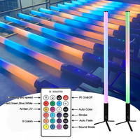 Tube lumineux LED à pixels 360 degrés IP65, alimenté par batterie, sans fil, pour extérieur, discothèque, scène, club, DJ, soirées disco