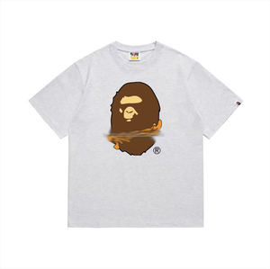 Camiseta de Diseñador de Moda al por Mayor, Nueva Colección, de Alta Calidad, para Hombre, Estilo Moderno, Holgada, Estampada, Estilo Bapees, Informal, Deportiva - Product Image 2
