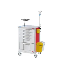 HH/JJC-371病院ABS医療応急処置トロリーは、トップサプライヤーから供給された金属材料を備えています