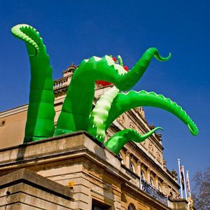 Décoration florale géante gonflable Airvon, modèle de fleur en Oxford à grande échelle pour les présentations en <span class=keywords><strong>centre</strong></span> <span class=keywords><strong>commercial</strong></span>, atrium, événements en plein air, place publique - Product Image 1