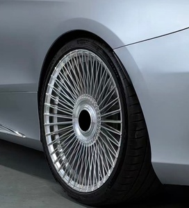 Jantes de voiture chromées polies forgées adaptées à <span class=keywords><strong>Mercedes</strong></span> Benz S Couple S63 <span class=keywords><strong>Amg</strong></span> BMW Rolls-Royce Cullinan Ghost Phantom Roues de luxe - Product Image 2