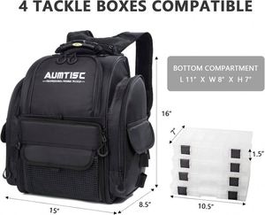 Muestra Gratis: Bolsa de Pesca Ligera, Mochila de Hombro para Pesca al Aire Libre, Mochila para Aparejos de Pesca, Bolsa de Almacenamiento para Pesca - Product Image 4