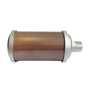 Silencieux d'échappement à diaphragme pour compresseur industriel <span class=keywords><strong>Atlas</strong></span> <span class=keywords><strong>Copco</strong></span>, silencieux de <span class=keywords><strong>pompe</strong></span> à <span class=keywords><strong>vide</strong></span> XY-10, 1617616402, matériau métallique - Product Image 2