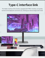 Moniteur de jeu OLED plat 4K de 31,5 pouces avec interface riche, taux de rafraîchissement élevé de 240 Hz, résolution 3840*2160, prix d'usine
