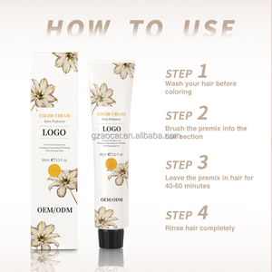 Tinte Permanente para el Cabello en Crema para Salón Profesional, Venta al Por Mayor OEM, con Etiqueta Privada Personalizada - Product Image 4