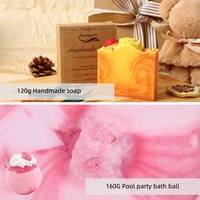 Kerstvakantie Familie Meisjes Bad Sets Vrouwen Luxe Valentijnsdag Verjaardag Spa Handdoek Bad Bom Zeep Kaarsen Gift Box Set