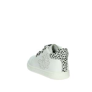 Sneakers da ragazza Falcotto bianche e nere con stampa leopardata e lacci, scarpe casual - Product Image 2