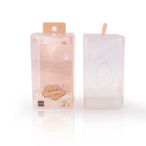 Boîtes d'emballage pliables en PET recyclé imprimées en couleur personnalisée, accessoires pour cheveux, élastiques à cheveux, chouchous, boîte alimentaire - Product Image 4