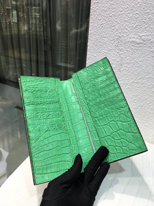 Portefeuille long en cuir véritable pour homme, design de luxe élégant et tendance, fabriqué en usine - Product Image 6