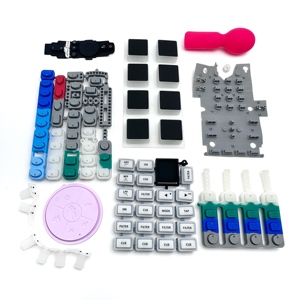 OEM tùy chỉnh khuôn <span class=keywords><strong>Silicone</strong></span> cao su đẩy nút dẫn điện bao gồm EPDM & NBR Vật liệu <span class=keywords><strong>Silicone</strong></span> cao su tráng nút bàn phím - Product Image 5