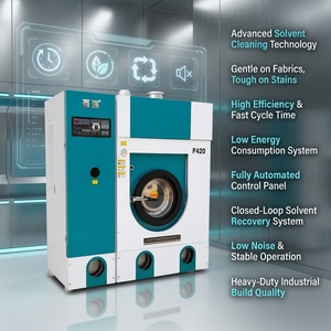 Équipement de blanchisserie commerciale en gros, machines de nettoyage à sec pour vêtements, nettoyeur à sec, laveuse industrielle - Product Image 2