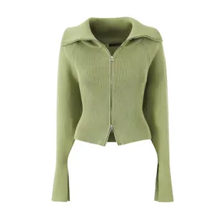 Runwaylover 2902 New Style 2024 Ladies Sexy Skinny Knitted Cardigan