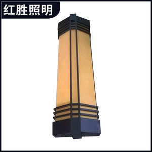 Lampe murale extérieure carrée en aluminium LED 110-240V étanche pour jardin - Product Image 5