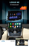 Pour Lexus NX Series NX200 NX200t NX300h NX300 2014-2017 Écran Linux intégré Carplay Android AUTO
