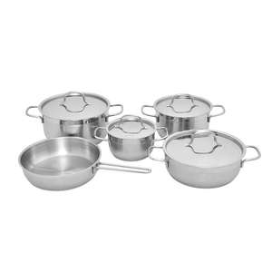 Juego de Ollas y Sartenes de Acero Inoxidable para Cocina, Utensilios de Cocina, Cacerolas, Juego de Ollas - Product Image 1