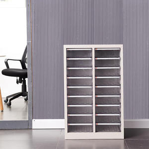 Armadietto Postale in Acciaio a 18 Scomparti |   Armadietto Portadocumenti A4 con Serratura a Chiave/Password, Antiruggine con Rivestimento in Polvere - Product Image 3