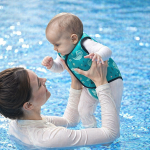 Maillot de bain une pièce pour enfants <span class=keywords><strong>Mambobaby</strong></span>, motifs de dinosaures de dessins animés, protection solaire, chaud, séchage rapide, polyester/nylon, âges 0-6 ans - Product Image 1