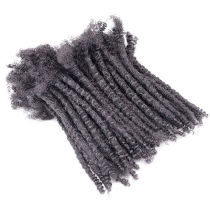 Extensiones <span class=keywords><strong>de</strong></span> Cabello Humano Natural Afro Rizado Jiffy Hair, Dreads Texturizadas con Puntas Irregulares - Product Image 6