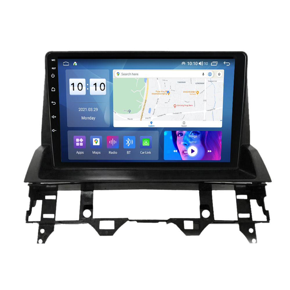 MEKEDE MS Android Sprachsteuerung DVD-Player für Mazda 6 2002-2008 8+128G Auto-GPS RDS BT WLAN Radio Stereo GPS Autoradio