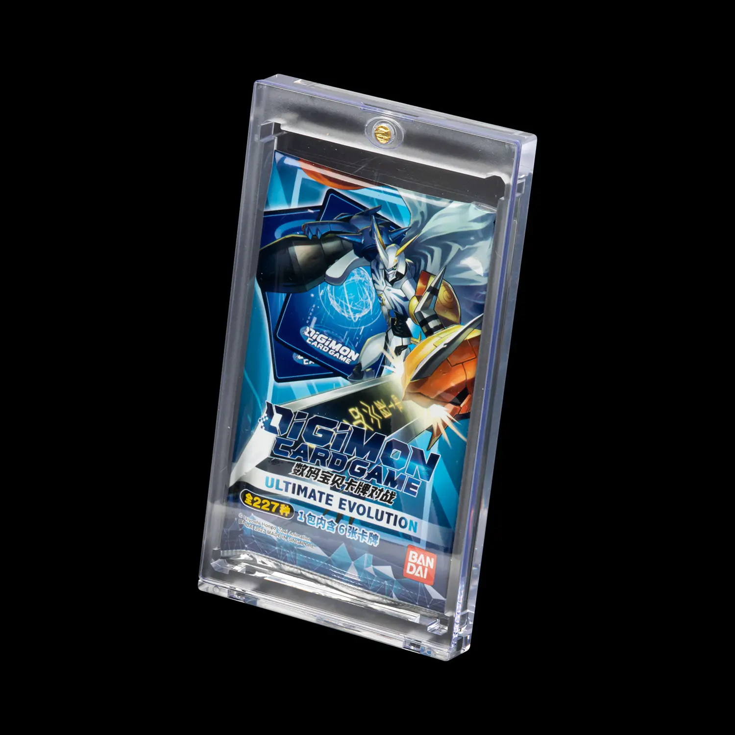 UV-Schutz Magnet karten halter für PTCG Card Booster Pack Booster Pack One Touch in Standard größe