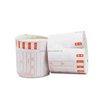 Billet de papier thermique direct de rouleau d'impression personnalisée pour le cinéma de vol