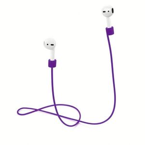 สายคล้องหูฟังซิลิโคนกันหลุด สำหรับ iPhone 7 Earpod Magnetic AirPod หูฟังไร้สาย สายคล้องคอ - Product Image 3