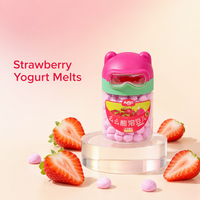 Poudre de protéines pour bébés Aimo, probiotiques, saveur fruitée, 14 g, texture semi-molle, durée de conservation de 12 mois, spécialement conçue pour une alimentation saine