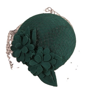 Nouvelle vente de chapeaux fascinateurs 20s 50s chapeau pillbox chapeau femmes Cocktail thé fête chapeaux avec <span class=keywords><strong>voile</strong></span> <span class=keywords><strong>pour</strong></span> filles - Product Image 1