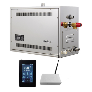 Generatore di Vapore per Sauna Turca 12KW <span class=keywords><strong>con</strong></span> App e WiFi Bluetooth, per <span class=keywords><strong>Hammam</strong></span> e <span class=keywords><strong>Spa</strong></span>, <span class=keywords><strong>con</strong></span> Altoparlante - Product Image 2