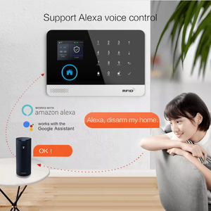 Alarma Inteligente WiFi Antirrobo Inalámbrica <span class=keywords><strong>de</strong></span> 433mhz con Sensor <span class=keywords><strong>de</strong></span> Movimiento Infrarrojo Pasivo, Sensor para Puerta y Ventana, Alarma <span class=keywords><strong>de</strong></span> Seguridad Tuya - Product Image 3