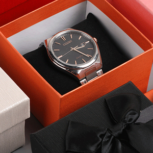 Boîtes Cadeaux Carrées en Papier de Luxe <span class=keywords><strong>pour</strong></span> Montres-bracelets <span class=keywords><strong>à</strong></span> Quartz Hommes Femmes avec Logo Personnalisé, Emballage <span class=keywords><strong>pour</strong></span> Montre - Product Image 4