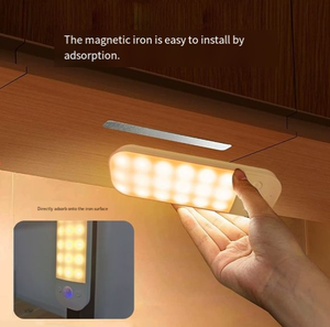 Lampada <span class=keywords><strong>da</strong></span> Parete LED a 3 Colori con Sensore di Movimento, Luce LED Intelligente Ricaricabile con Sensore di Movimento - Product Image 4