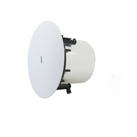 Altavoz de Techo Coaxial POE Dante Network de 8 Pulgadas y 30W con DSP para Sistema PA, Rejilla Sin Marco
