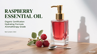 Aceite de Semilla de Frambuesa para la Elaboración de Lociones y Cremas Caseras, Aceite Portador Prensado en Frío Sin Refinar, Botella de 100 ml en Venta
