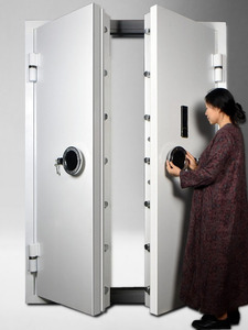 Porte de coffre-fort en acier ignifuge avec serrure électronique numérique et serrure à clé pour coffre-fort commercial - Product Image 4