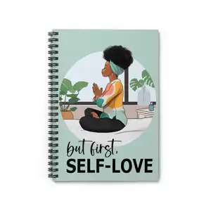 Großhandel Custom Logo Affirmationen Positive Self Care Meditation Journal Planer Notizbuch für schwarze Frauen
