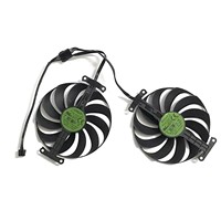 Baru 95MM 5PIN CF1010U12S T129215BU cocok untuk kipas kartu grafis ASUS RADEON DUAL RX 6600 6600XT 6700XT