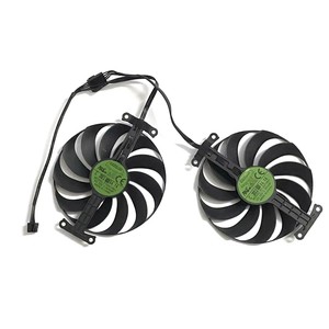 Tout nouveau 95MM 5PIN CF1010U12S T129215BU adapté au ventilateur de carte graphique <span class=keywords><strong>ASUS</strong></span> RADEON DUAL RX <span class=keywords><strong>6600</strong></span> 6600XT 6700XT - Product Image 4