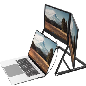 ODM 15.6" Laptop Monitor Extender FHD 1080P IPS FHD Dual portable display monitor Laptop Screen Extender with Type-C <b>Plug</b> Play - Product Image 1