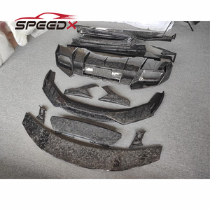 Carbon Phía Trước Môi Cho Lamborghini Huracan Lp580 Lp610 <span class=keywords><strong>Evo</strong></span> Nâng Cấp Mansory Phong Cách Cơ Thể Kit Sợi Carbon Phía Trước Môi <span class=keywords><strong>Splitter</strong></span> - Product Image 4