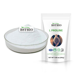 Suplemento de aminoácidos BSTBIO L-prolina de grado alimenticio CAS 147-85-3 99% L prolina - Product Image 2